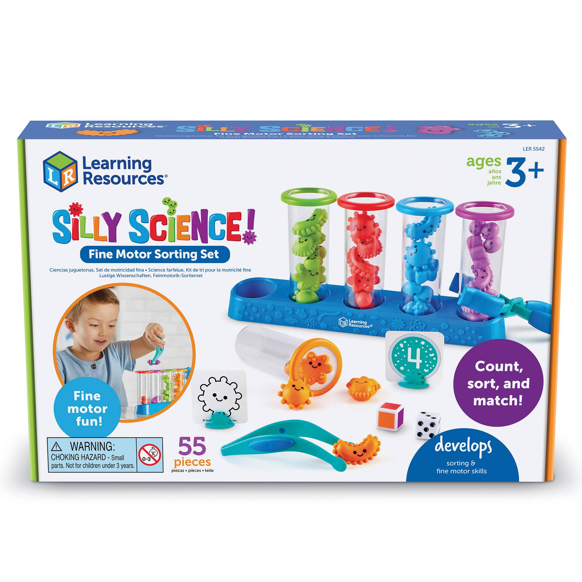 Learning Resources Squish & Sort Germs!
